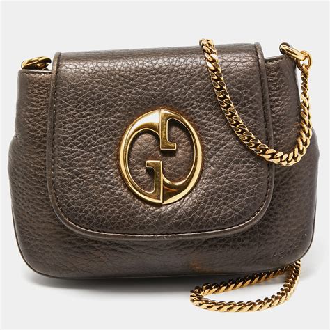 gucci 1973 leather crossbody bag|genuine gucci crossbody bags.